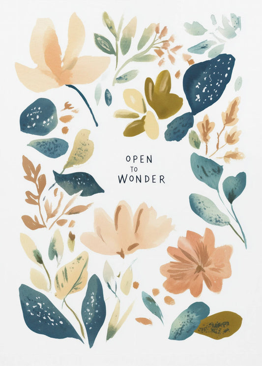 Bloemen grillige bloei | Poster