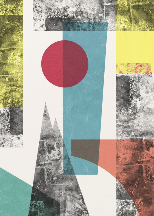 Geometrische texturen 4 | Canvas