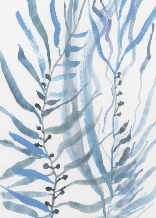 Blue Seaweed No1 | Poster