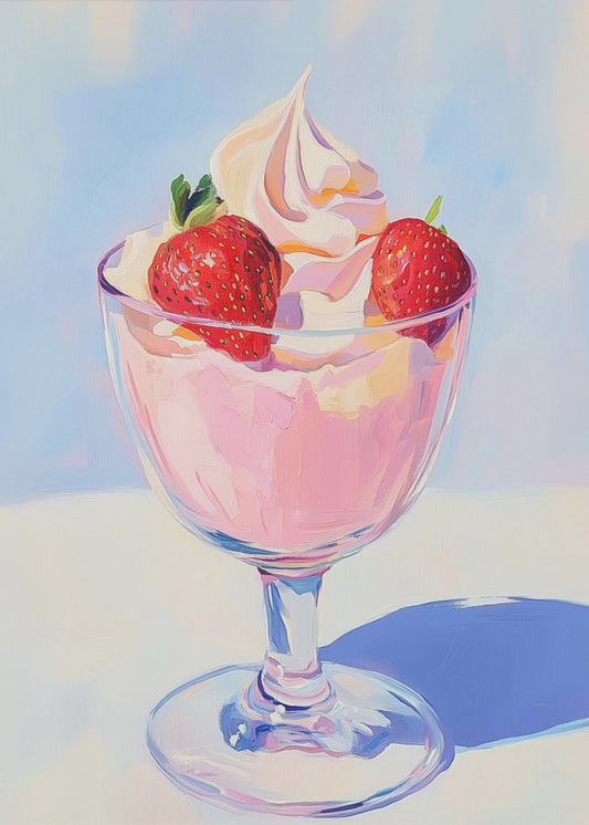 Aardbeienmilkshake | Canvas