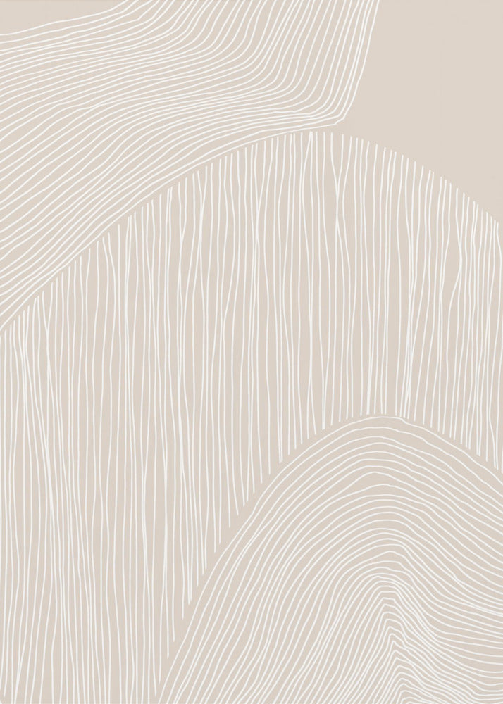 Abstracte lijnkunst | Poster