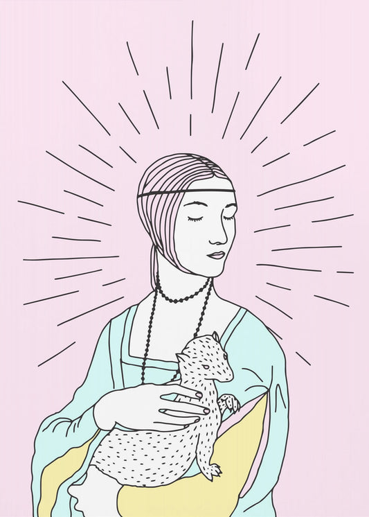 The Lady With An Ermin | Poster