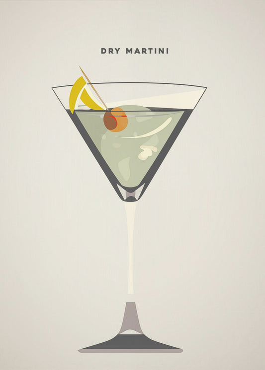 Droge Martini | Poster