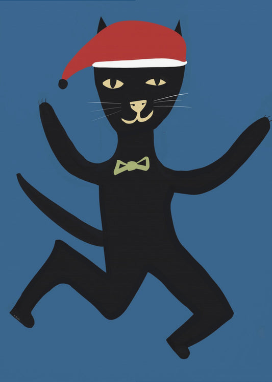 Kerstkat | Poster