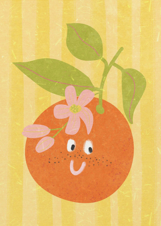 Hallo oranje | Canvas