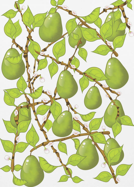 Perenbloesem Tangle | Canvas