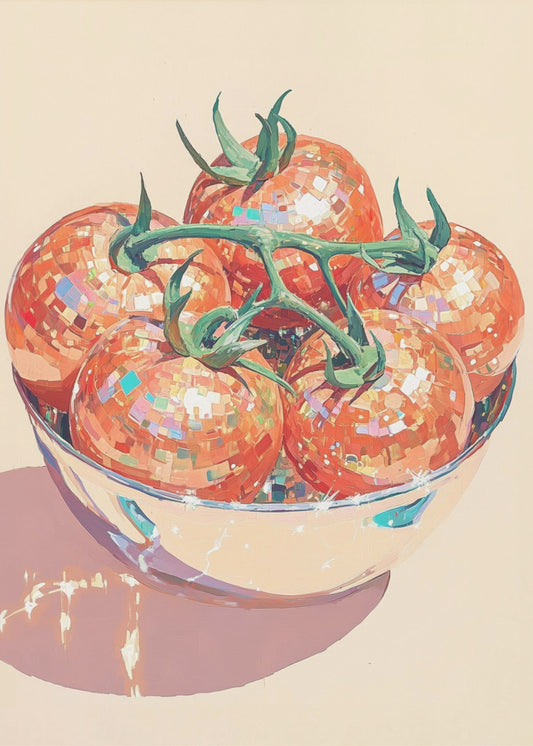 Discobaltomaten in een kom | Canvas