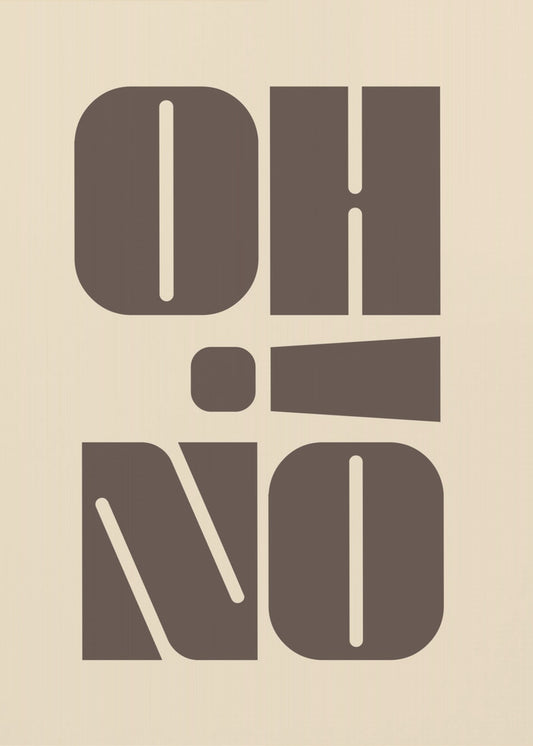 Oh nee! | Canvas