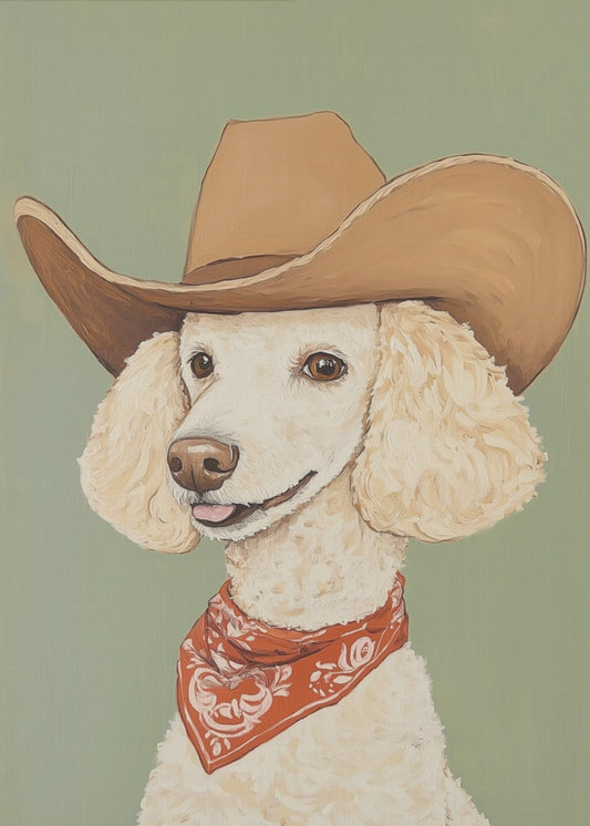 Cowboypoedel | Canvas