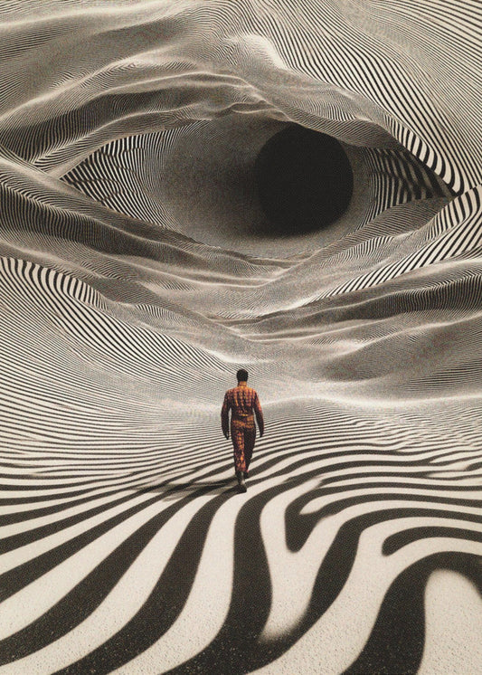 Op Art Reis | Canvas