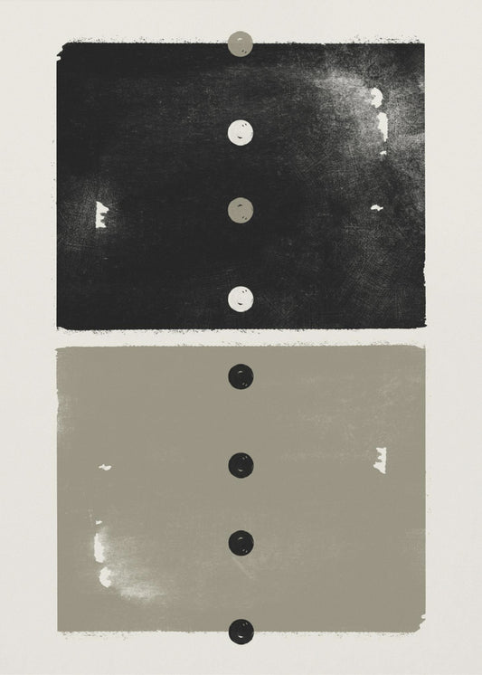 Abstractie van de avondbijeenkomst | Poster