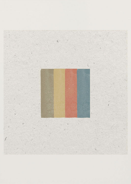 Kleur Harmonie Kwartet | Canvas