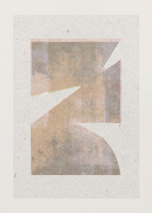 Geometrische echo's | Canvas