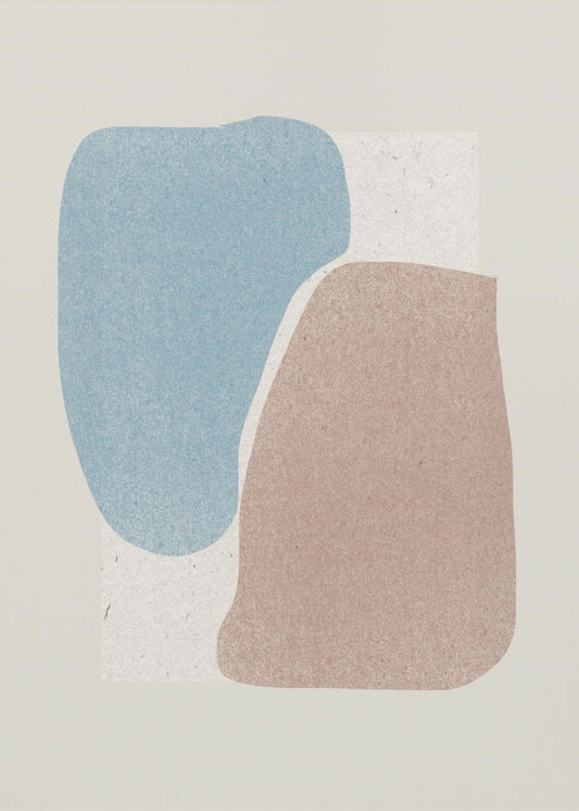 Zachte vormen harmonie | Canvas