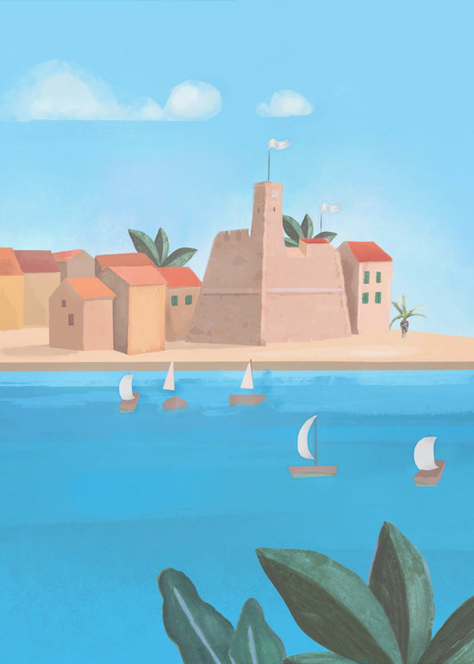 Vis-eiland | Poster
