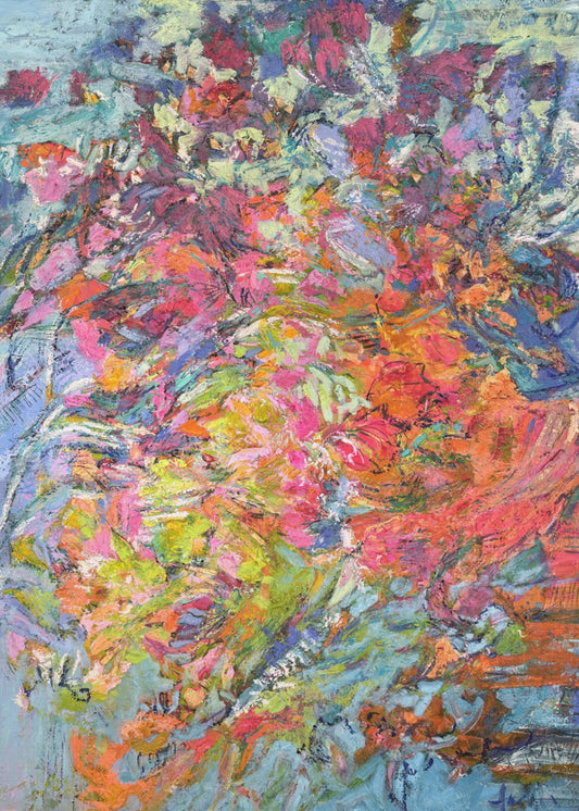 Vlam van de storm | Canvas