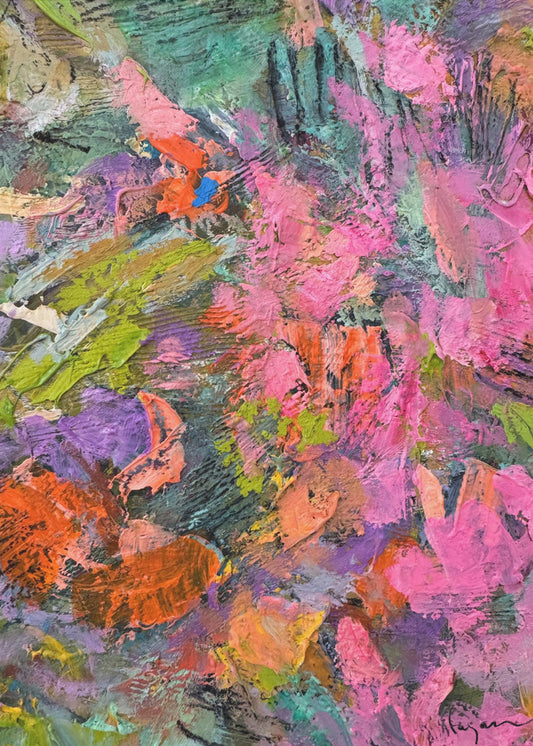 Levendige symfonie | Canvas