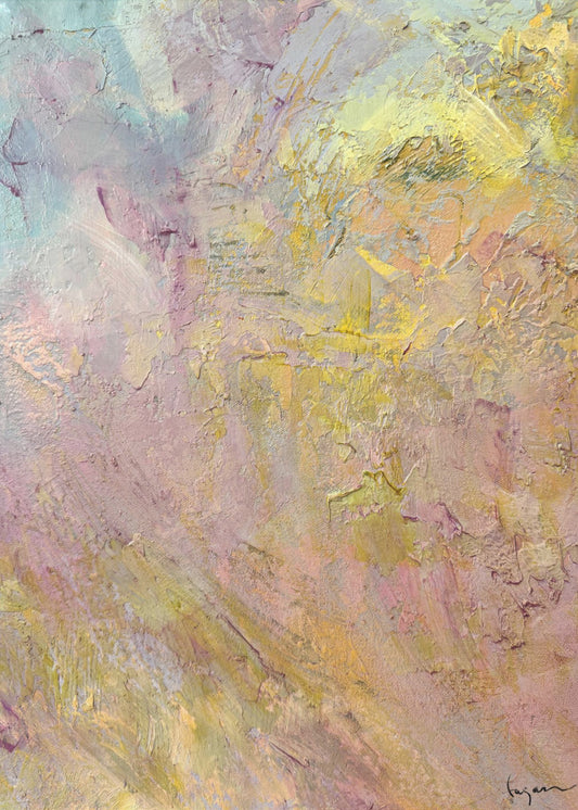 Pastelroze Dromen | Canvas