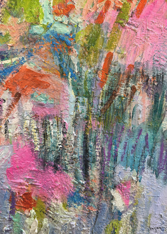 Lagen van kleur | Canvas