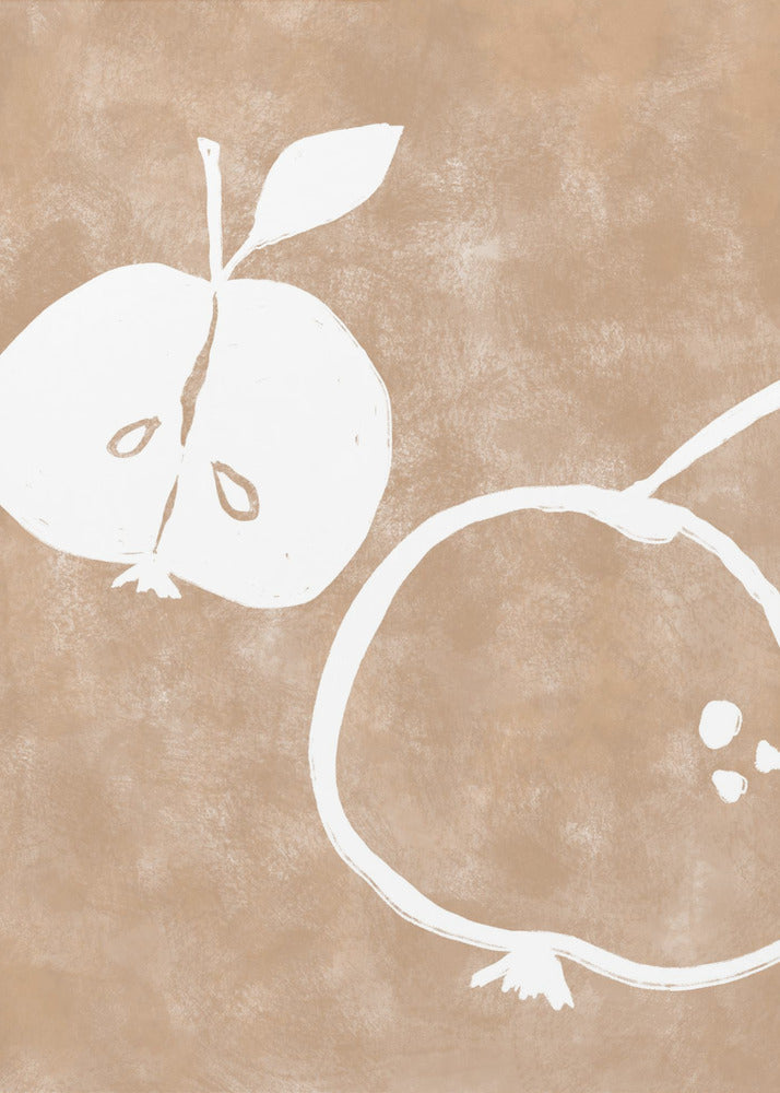Fruit Silhouetten | Poster