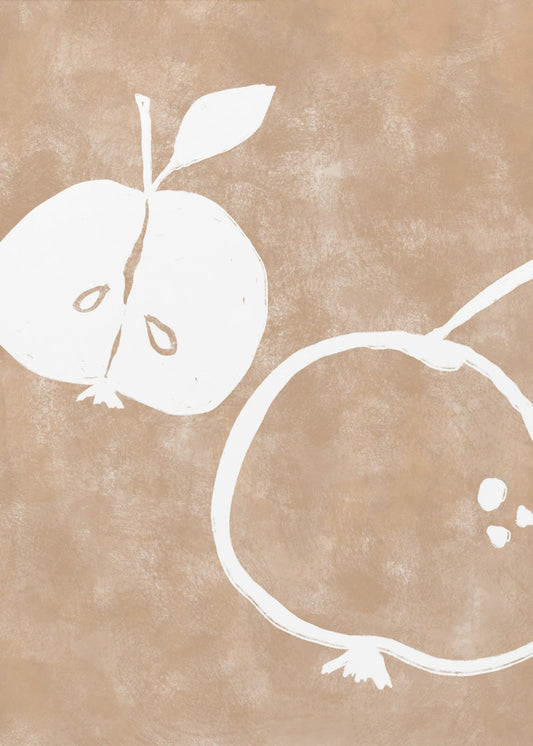 Fruit Silhouetten | Poster