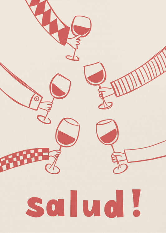 Salud! Wijnfeestje met vrienden | Canvas