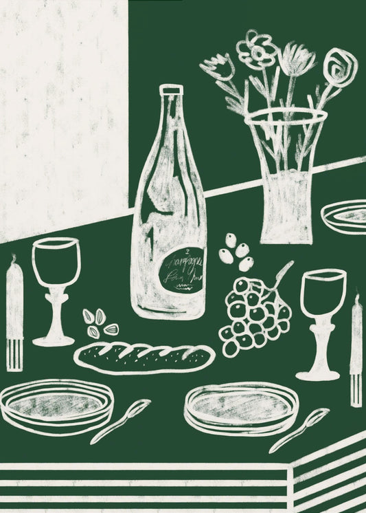 GROENE HARMONIA | Canvas