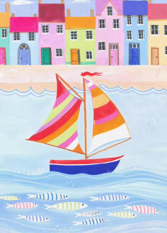 De vissersboot | Canvas