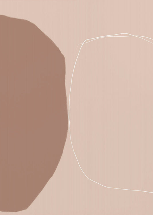 Minimalistische geometrische vormen | Canvas