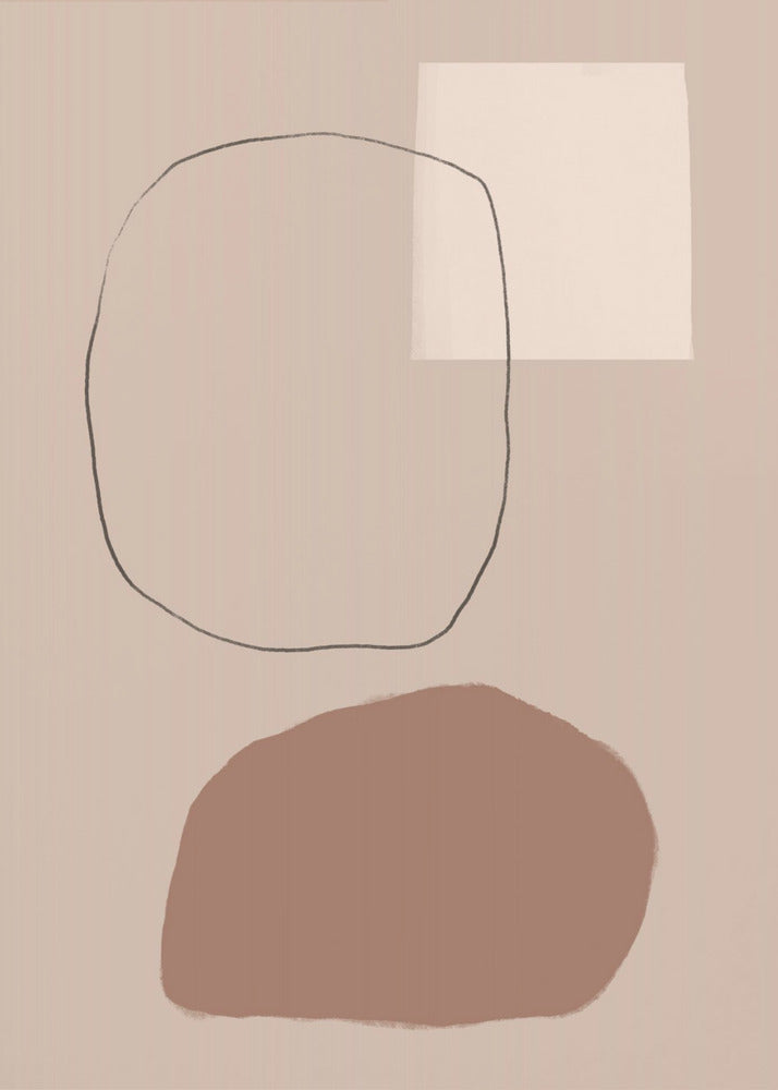 Eenvoudige geometrische vormen | Canvas