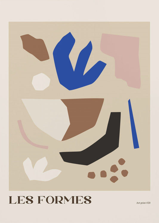 Abstracte harmonie | Canvas