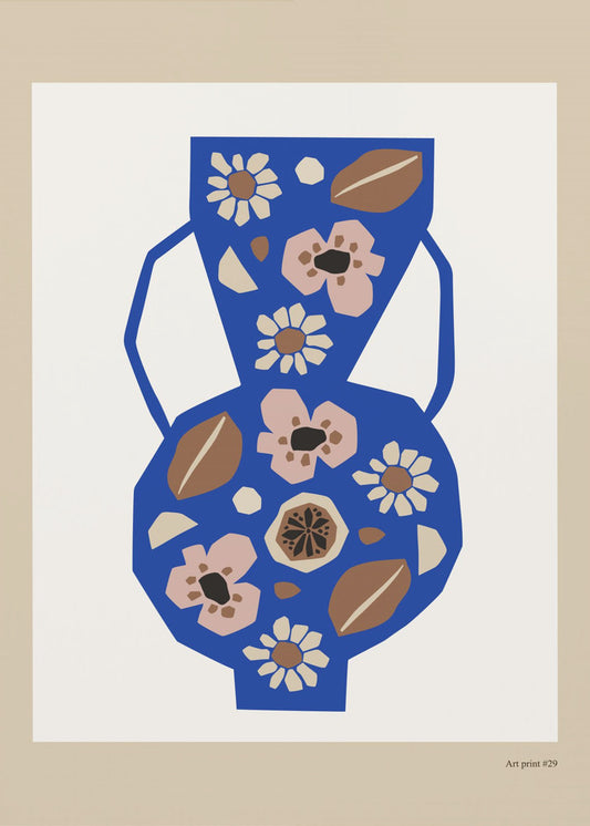Bloemenvaas Harmonie | Canvas