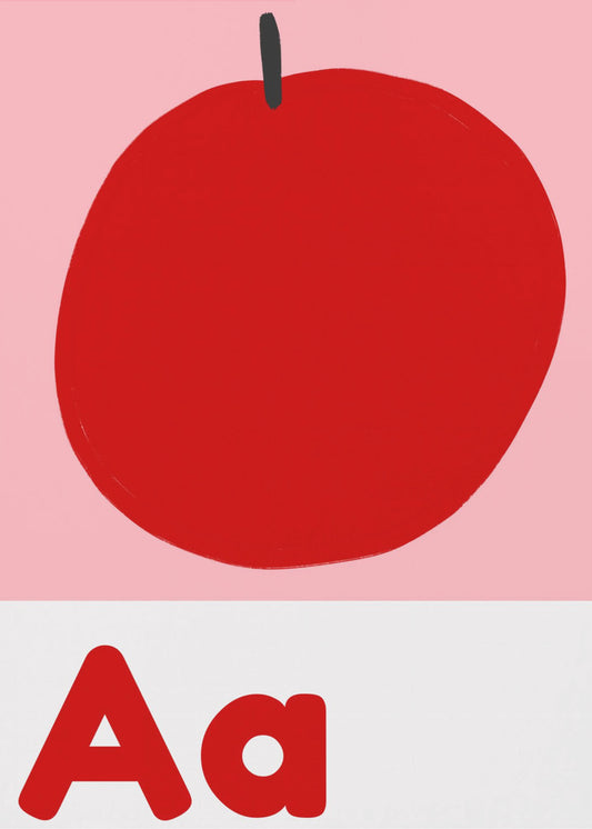 Red Apple Alphabet | Canvas