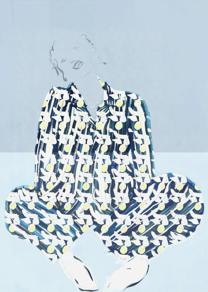 Pyjamavrouw 1 | Poster