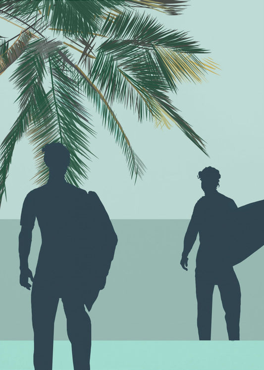 Surf Blue II | Poster