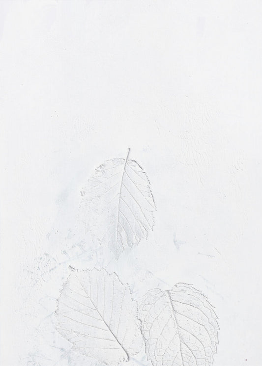 Minimale bladeren | Canvas
