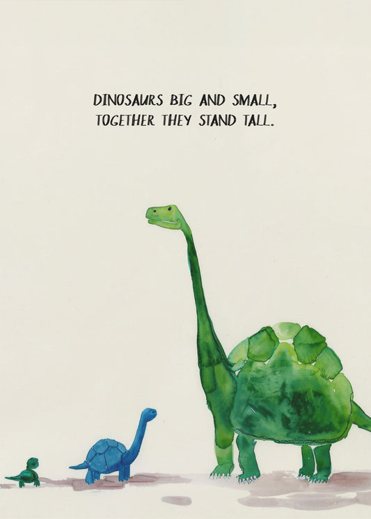 Dino Pals United | Canvas