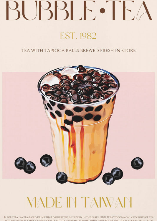 Taiwanese Bubble Tea | Poster