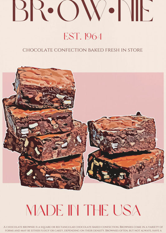 Choco Brownies Delight | Canvas