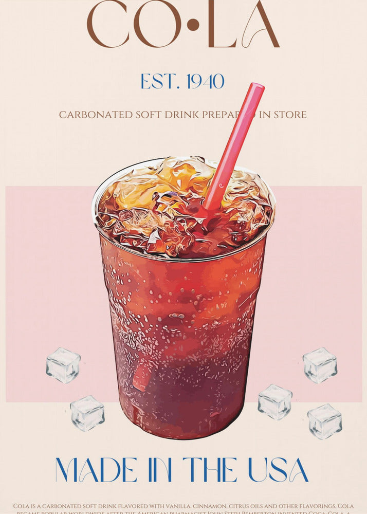 Gekoelde Cola Delight | Canvas