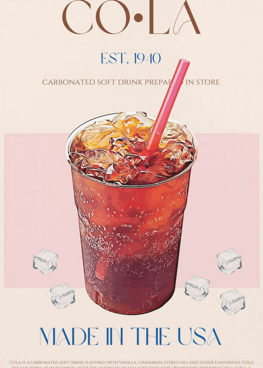 Gekoelde Cola Delight | Canvas