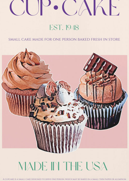 Decadente cupcakes | Canvas