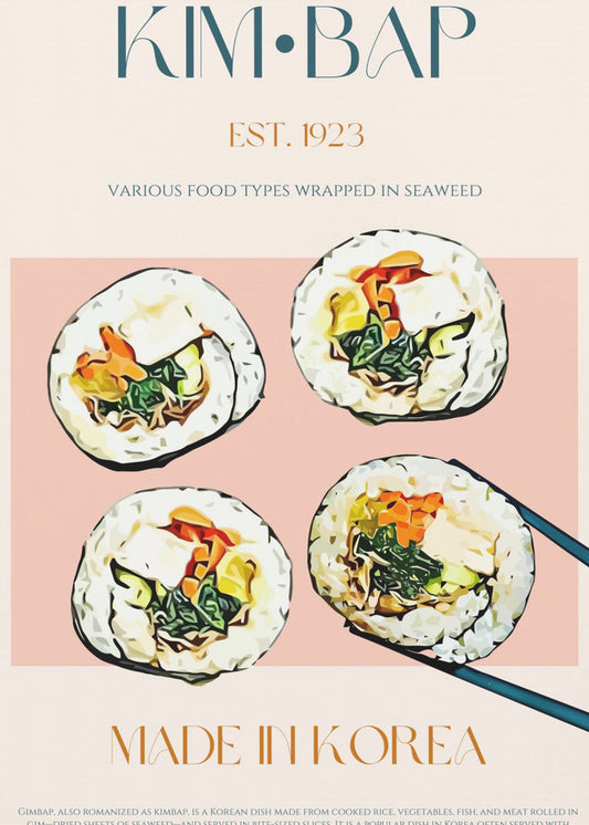 Kimbap Delight | Canvas