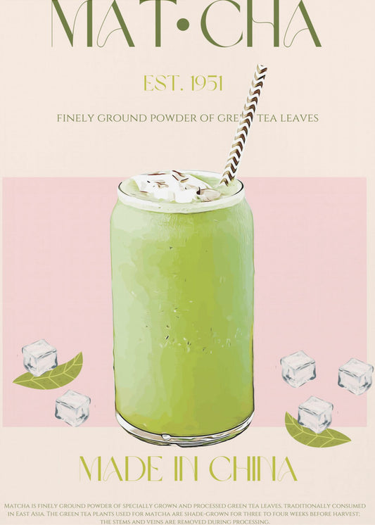 Gekoelde Matcha-drank | Canvas