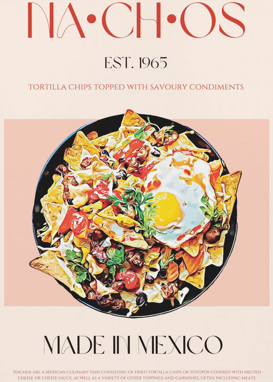 Kleurrijke Mexicaanse nachos | Canvas
