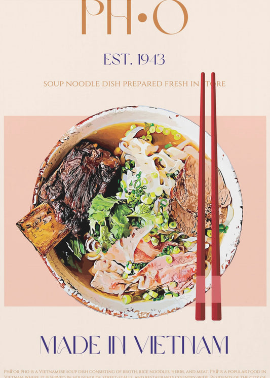 Vietnamese noedels | Canvas