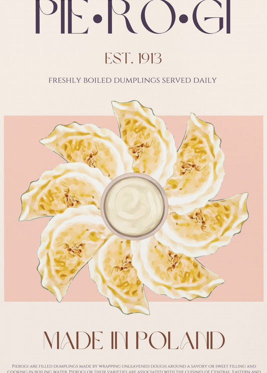 Poolse Dumpling Delight | Canvas