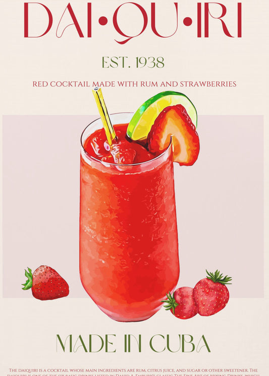 Cubaanse Daiquiri Delight | Canvas