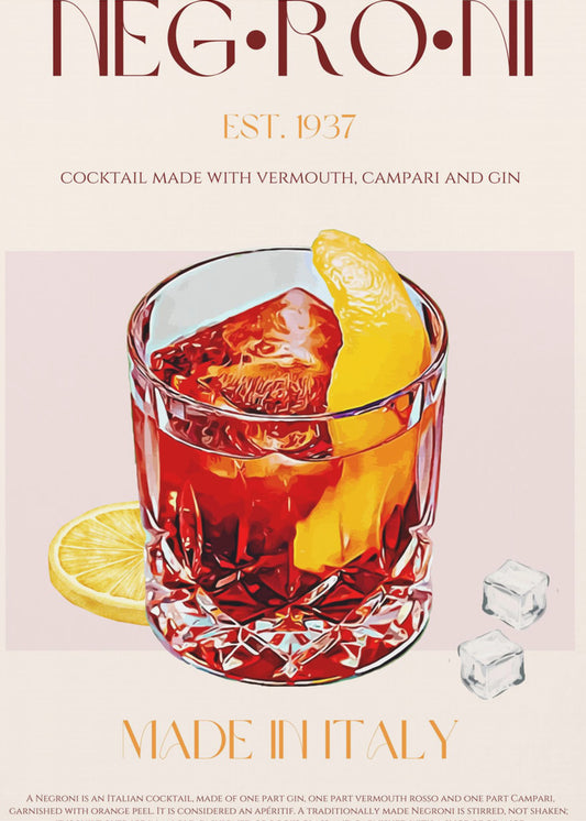 Negroni Delight | Canvas
