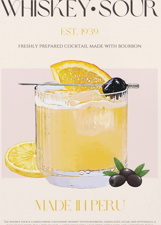 Peruaanse Whiskey Bliss | Canvas